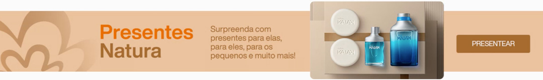 Promoção Natura para Presentes