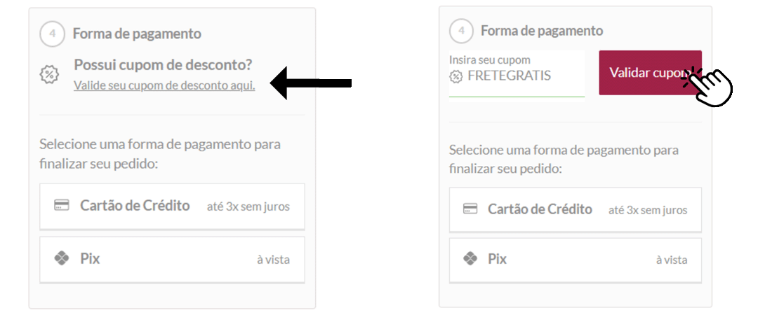 Como Aplicar o Cupom La Vinheria